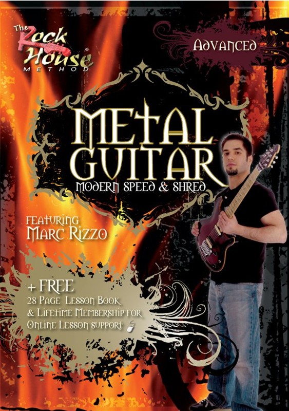 Metal Guitar: Modern, Speed And Shred Featuring Marc Rizzo - Level 2 (Advanced)