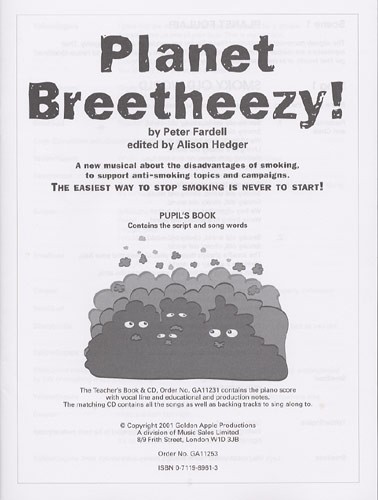 Peter Fardell: Planet Breetheezy! (Pupil's Book)