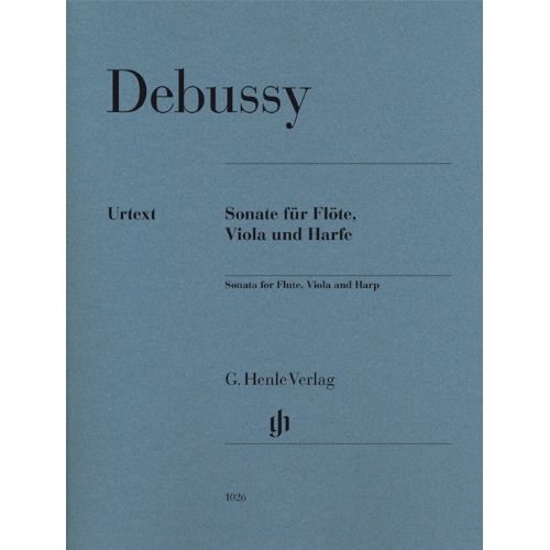 Claude Debussy: Sonata For Flute, Viola And Harp