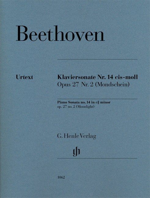 Ludwig Van Beethoven: Piano Sonata No.14 In C Sharp Minor Op.27 No.2 (Moonlight)