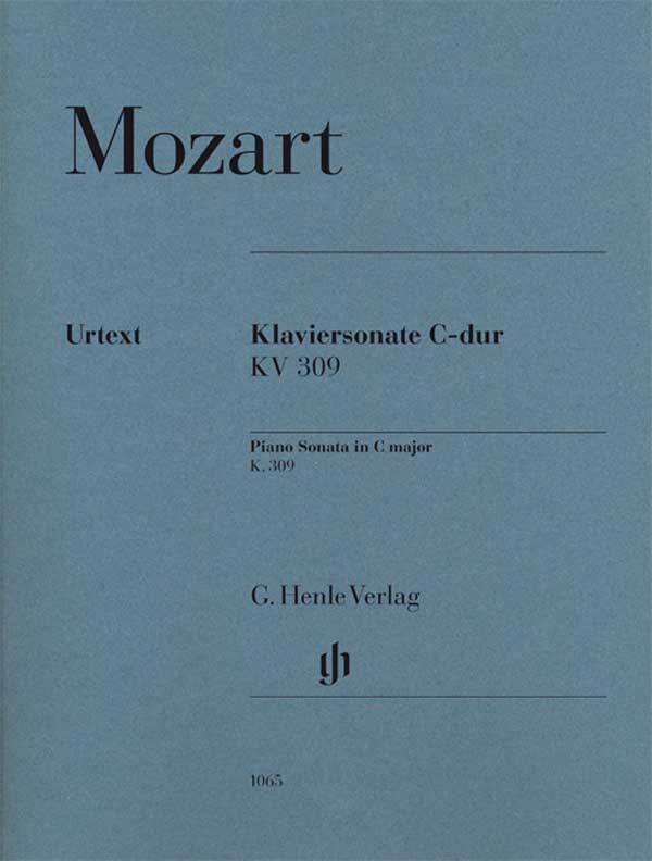 W.A. Mozart: Piano Sonata In C K.309 (284b) - Urtext