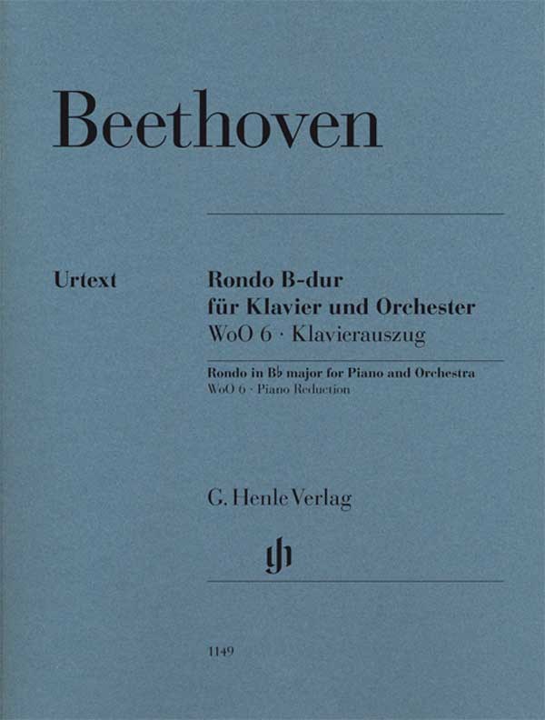 Ludwig Van Beethoven: Rondo In B Flat WoO 6 - Piano Reduction