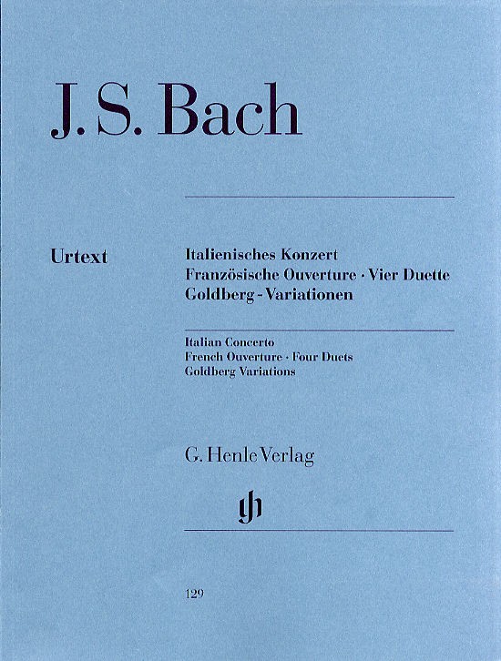 J.S. Bach: Italian Concerto, French Ouverture, Four Duets, Goldberg Variations