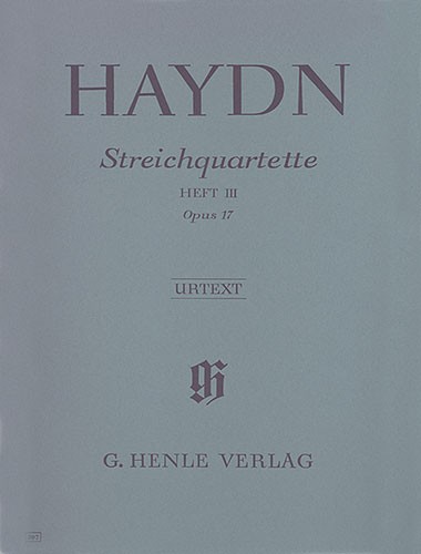 Franz Joseph Haydn: String Quartets Volume III, op. 17