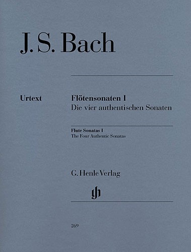 Johann Sebastian Bach: Flotensonaten I - Die Vier Authentischen Sonaten