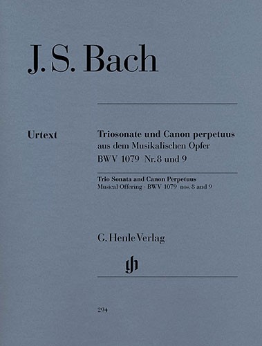 J.S. Bach: Triosonate Und Canon Perpetuus Aus Dem Musikalischen Opfer