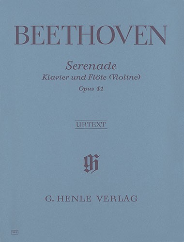 Beethoven: Serenade Op.41 (Henle Urtext Edition)
