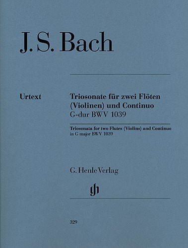 Johann Sebastian Bach: Triosonate Fur Zwei Floten Und Continuo