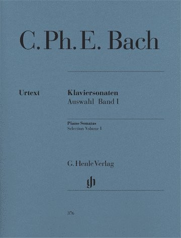 Carl Philipp Emanual Bach: Piano Sonatas - Volume 1 (Urtext Edition)