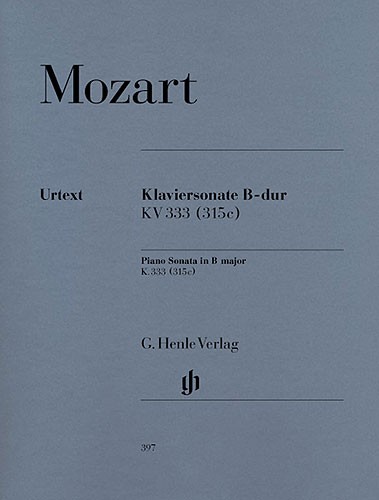 Wolfgang Amadeus Mozart: Piano Sonata B flat major KV 333 (315c)