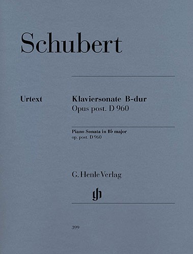 Franz Schubert: Piano Sonata In B Flat Major D 960