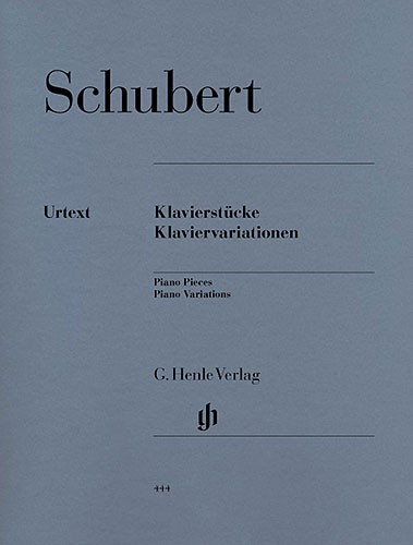 Franz Schubert: Piano Pieces - Piano Variations (Henle Urtext Edition)
