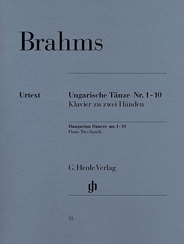 Johannes Brahms: Hungarian Dances 1-10