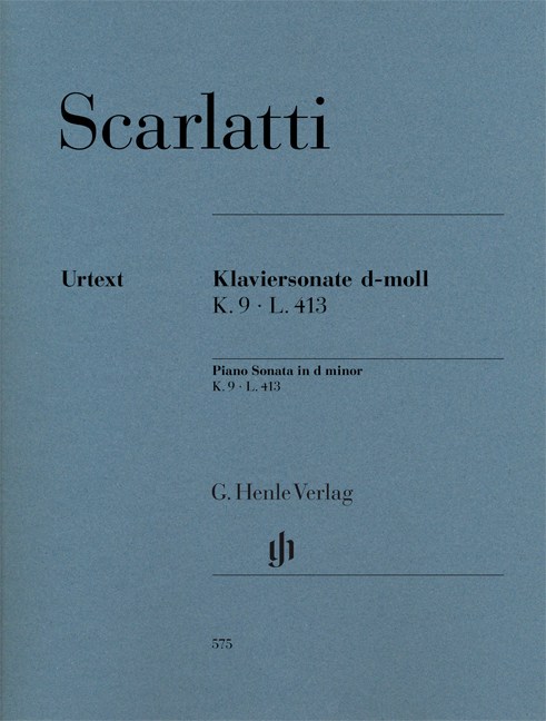 Domenico Scarlatti: Piano Sonata In D Minor K.9 L.413 (Urtext)