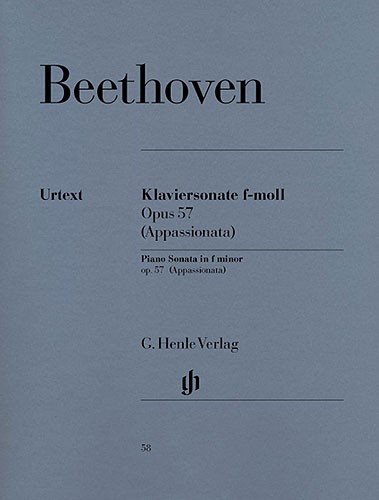 Ludwig Van Beethoven: Piano Sonata In F Minor Op.57 - Appassionata (Henle Urtext