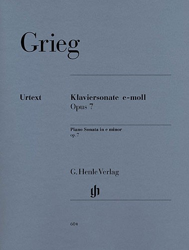 Edvard Grieg: Sonata In E Minor Op.7 (Urtext Edition)