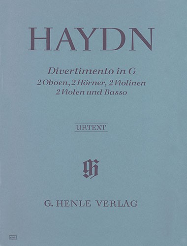 Franz Joseph Haydn: Divertimento G major Hob. II:9 for 2 Oboes, 2 Horns, 2 Violi