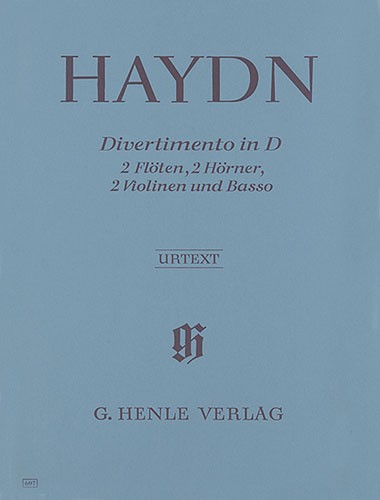 Franz Joseph Haydn: Divertimento In D Hob.II:8 (Henle Urtext Edition)