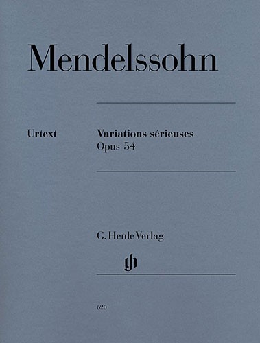 Felix Mendelssohn: Variations Sérieuses Op. 54
