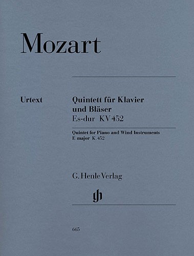 Wolfgang Amadeus Mozart: Quintet In E Flat Major KV 452