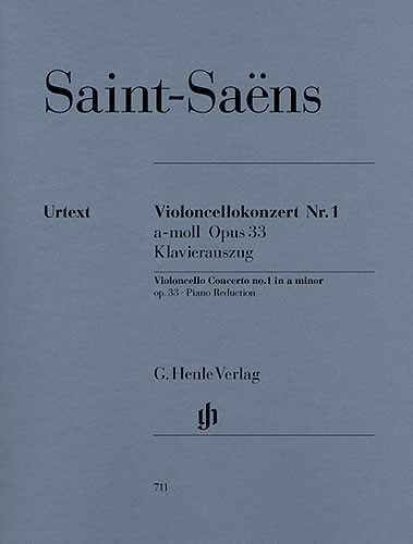 Camille Saint-Saens: Violoncello Concerto No.1 In A Minor Op.33