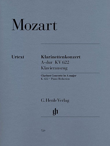 Wolfgang Amadeus Mozart: Clarinet Concerto A major K. 622