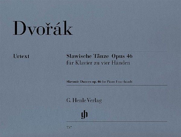 Antonn Dvork: Slavonic Dances Op. 46 For Piano Four-hands