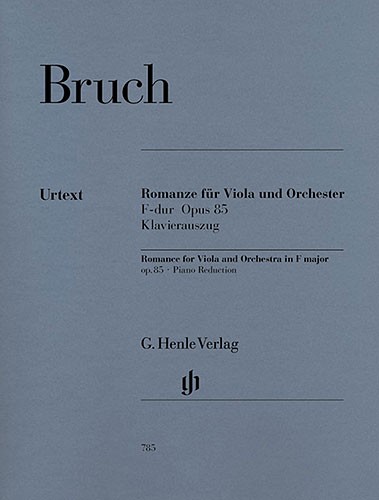 Max Bruch: Romance For Viola And Orchestra In F Op.85