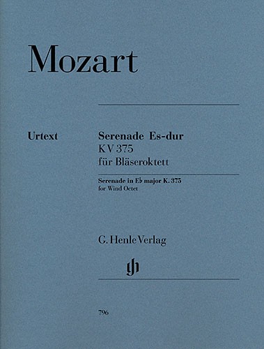 Wolfgang Amadeus Mozart: Serenade Es-Dur KV 375 Fur Blaseroktett