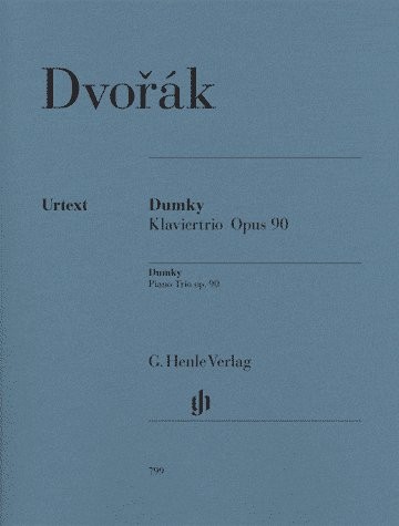 Antonin Dvorak: Dumky Piano Trio Op.90 (Urtext)