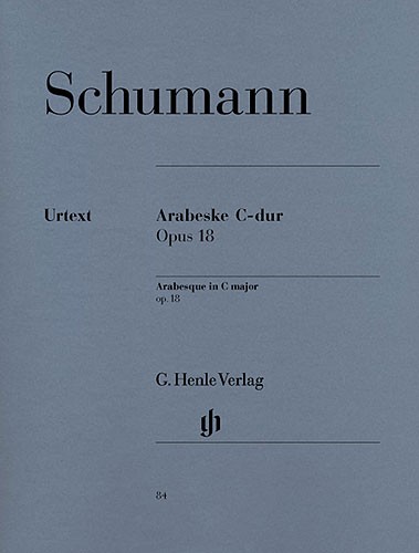 Robert Schumann: Arabesque In C Op.18 (Urtext Edition)