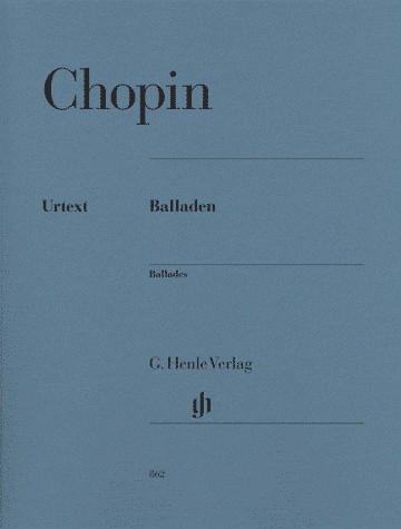 Frdric Chopin: Ballades (Henle Urtext Edition)