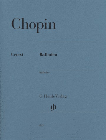 Frédéric Chopin: Ballades (Henle Urtext Edition)