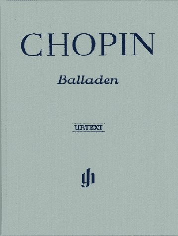 Frdric Chopin: Ballades - Clothbound (Henle Urtext Edition)