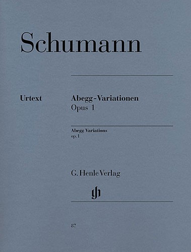 Robert Schumann: Abegg Variations Op.1 (Urtext Edition)