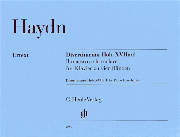 Joseph Haydn: Divertimento Hob. XVIIa:1 (Henle Urtext Edition)