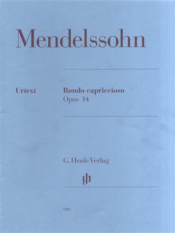 Felix Mendelssohn: Rondo Capriccioso Op.14 (Urtext)