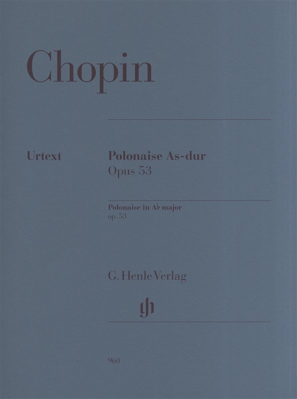Frdric Chopin: Polonaise In A Flat Op.53 - Henle Urtext