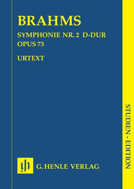 Johannes Brahms: Symphony No.2 In D Op.73 (Henle Score)