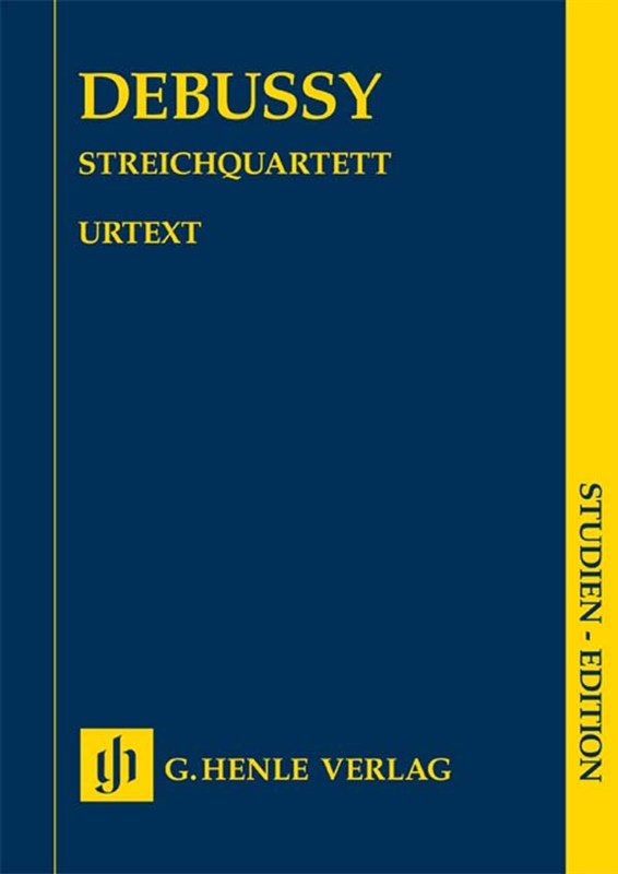 Claude Debussy: String Quartet (Study Score)