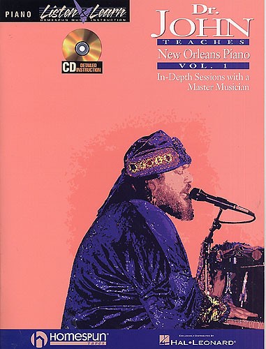 Dr.John Teaches New Orleans Piano Book 1