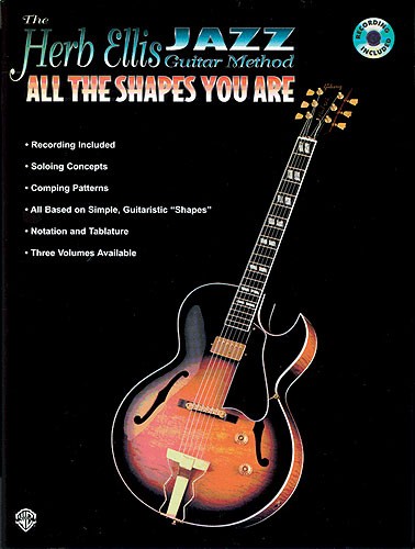 Herb Ellis Jazz Guitar Method: All The Shapes You Are (Book/CD)