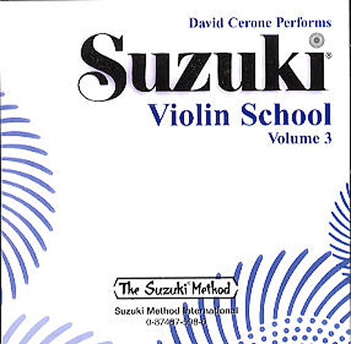 Suzuki, Violin School: Volume 3