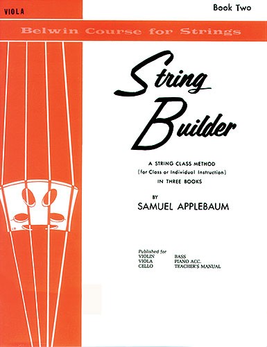 Samuel Applebaum: String Builder For Viola Book Two