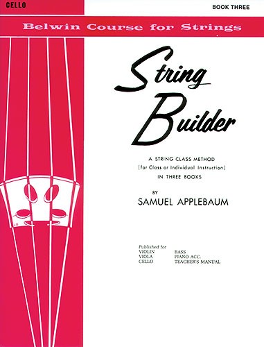 Samuel Applebaum: String Builder - Cello Book 3