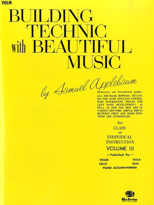 Building Technic With Beautiful Music - Volume Three