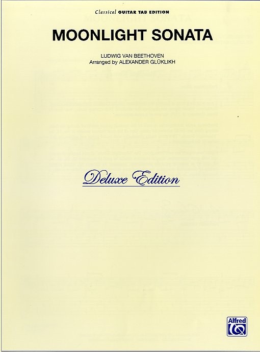 Ludwig Van Beethoven: Moonlight Sonata For Classical Guitar (TAB)