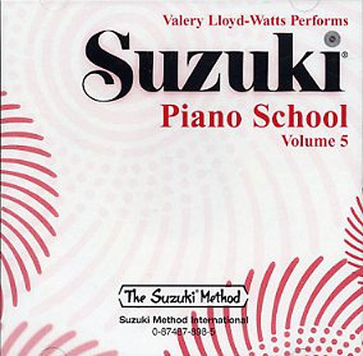 Suzuki: Piano School, Volume 5 (CD)