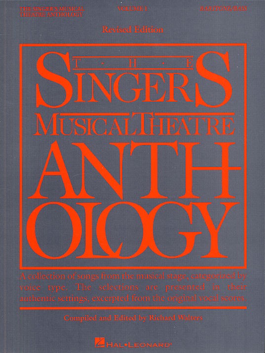 The Singers Musical Theatre Anthology: Volume One (Baritone Or Bass) - Revised E