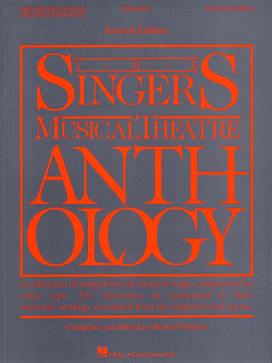 The Singers Musical Theatre Anthology: Volume One (Baritone Or Bass) - Revised E